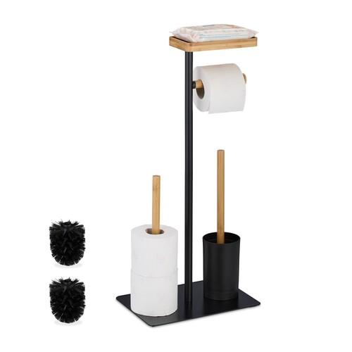 Piantana portascopino bagno - portascopino,