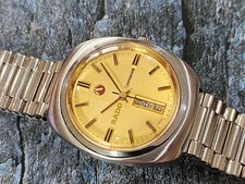 Orologio Vintage Rado Companion III Automatico Day-date Gents Quadrante Oro.
