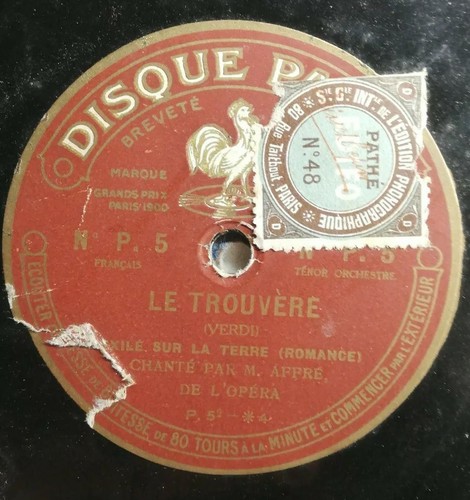 Réf64 vinile giri disco - 78,