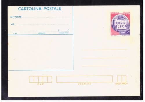 Cartolina postale italia - cartolina,