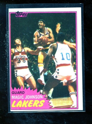 1981 topps 21 magic - 1981-82,