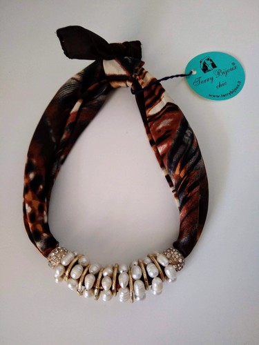 Collana foulard gioiello terry - collana,