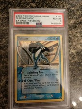 Pokémon PSA 8 Suicune Gold