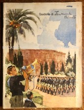 QUADERNO SCOLASTICO EPOCA FASCISTA - BALILLA - ANNI '30