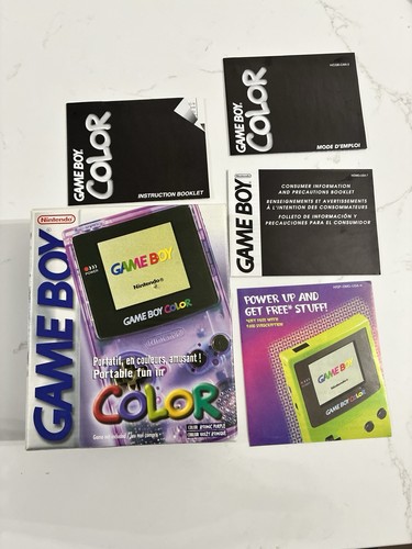 Nintendo game boy color - game,