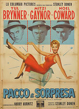 MANIFESTO, PACCO A SORPRESA Surprise Package DONEN, BRYNNER, MITZI GAYNOR POSTER