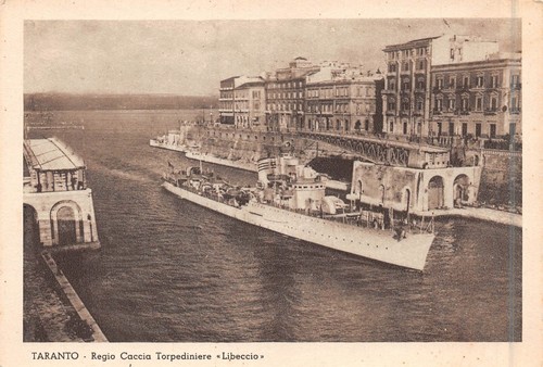 Postcard ships italy rmi - postcard,