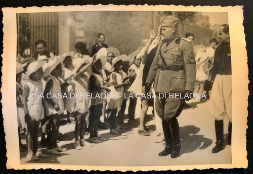 Foto fotografia mussolini - foto, con