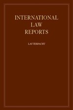 International Law Reports by