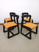 Willy Rizzo E Mario Sabot Set Sedie Originali Marchiate Modernariato Anni 70 