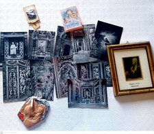 4 capezzali sacri + 10 cartoline Casa professa Palermo