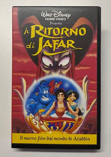 Vhs ritorno jafar - vhs,