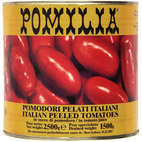 Pomilia pelati 2500gr - pelati,