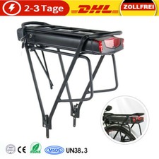 Portapacchi batteria e-bike 36V 13Ah 15Ah 17,5Ah 20Ah per bici elettrica batteria