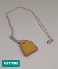 Collana Artigianale con Ciondolo Charm In Ceramica Di Mare . Sea Pottery Sicily