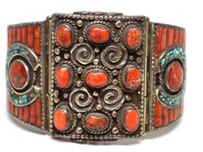 Bracciale antico tibetano in