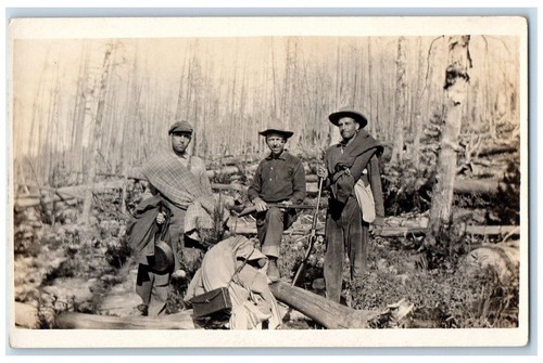 C1910 candid caccia fucile - c1910's,