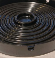 POSACENERE KARTELL  DESIGN ANNA CASTELLI FERRIERI MELAMINA NERO PORTACENERE