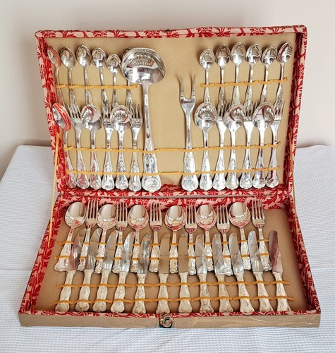 Set posate vintage punzonate - vintage,