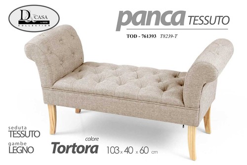 Panca 103 h60cm panchina - 103*40*h60cm,