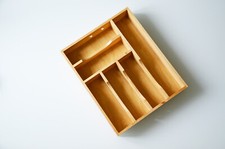 Contenitore portaposate in legno 34 cm x 43 cm x 6,5 cm, CILIO