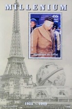 WWII 2nd WORLD WAR GENERAL PRESIDENT DWIGHT D. EISENHOWER 1999 MNH** Sheet LX71