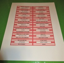 Strisce Titolo Juke Box per