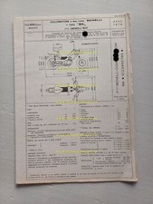 Benelli 50 Magnum 3V 1978 scheda omologazione DGM Facsimile Motorizz. originale