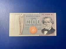 Banconota Mille Lire Giuseppe