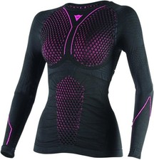 DAINESE Maglia termica donna D-CORE THERMO TEE LS LADY nero