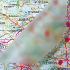 rotolo cm 45x2,5 mt di plastica adesiva trasparente lucido velluto autoadesivo