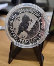 1993 AUSTRALIA KOOKABURRA argento silver 1 oz oncia 999