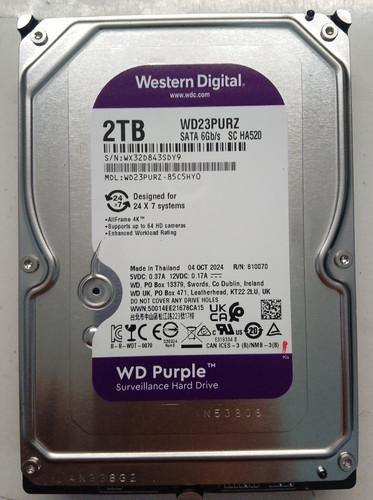 Purple 2tb wd23purz 85c5hy0 - purple, wd23purz-85c5hy0