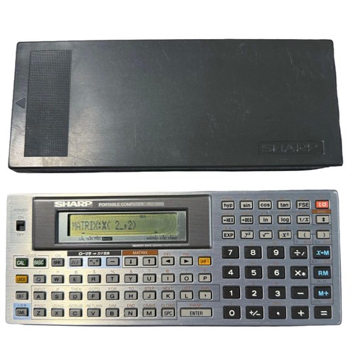 Sharp 1460 pocket computer - pc-1460,