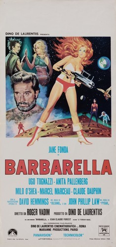 Poster barbarella 1968 - barbarella,