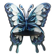 Mensola Angolare A Farfalla, Mensola Angolare Rustica Da Parete Per