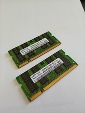 N.2 RAM 2GB DDR2 PC2-6400S 800MHz 800 PORTATILE SODIMM 200 PIN LAPTOP MEMORIA
