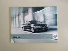 Depliant brochure Volvo S80 - 2012