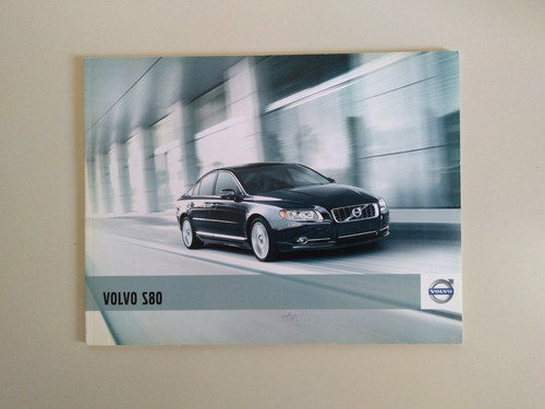 Depliant brochure volvo s80 - depliant,