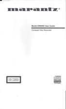 Marantz user manual manuale istruzioni per model DR 6050 inglese copy