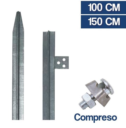 Palo per messa terra paletto - per,