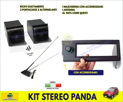 Kit audio per panda - kit, autoradio