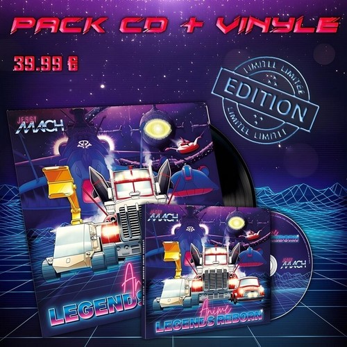Pack anime legends - pack, cd