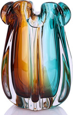 Vaso in vetro soffiato a mano