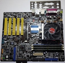 Scheda Madre Asus K8V SE Deluxe con CPU AMD Athlon64 3200+ e Ram