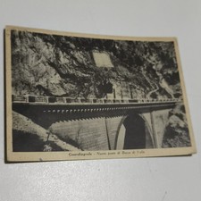 GUARDIAGRELE NUOVO PONTE DI BOCCA DI VALLE CARTOLINA VINTAGE VIAGGIATA