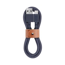 Native Union Belt Cable USB-A to Lightning | MFi Certified for iPhone (Marine)