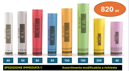 Kit 820 rotolini blister - kit, tubi