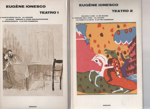 Ionesco teatro volumi - -,