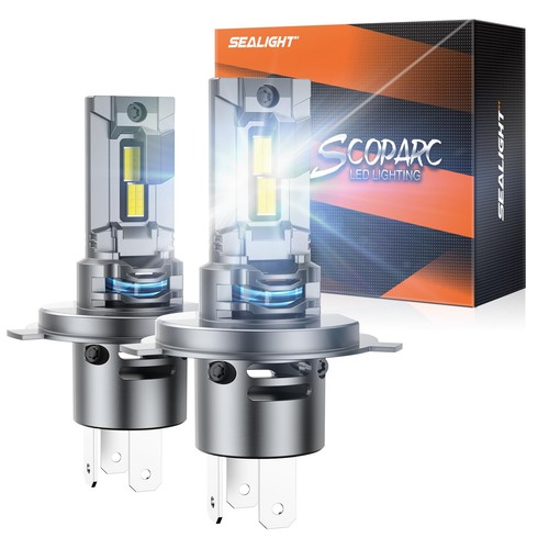 Lampadine led 500lm 6500k - h4,